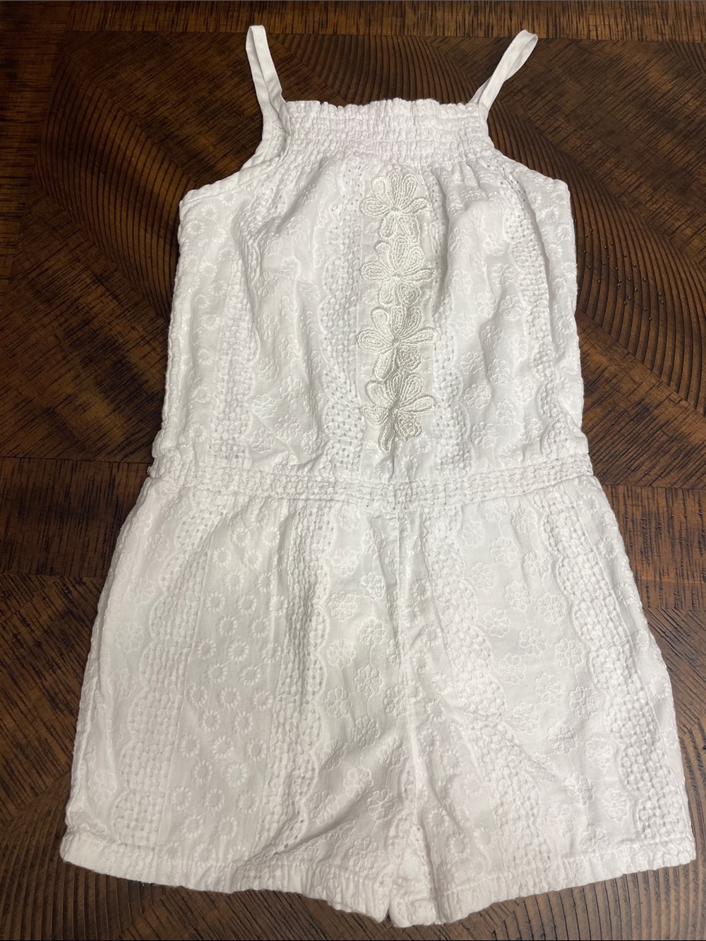 Lilly Pulitzer for Target White Embroidered Eyelet Romper